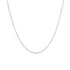FIGARO CHOKER KETTING ZILVER